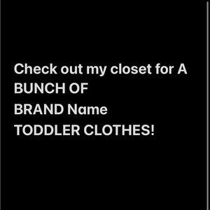 Toddler Clothes Collection